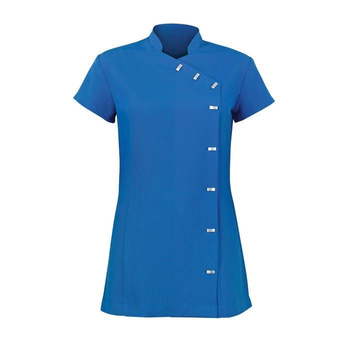 Fartuch kosmetyczny damski kobaltowy