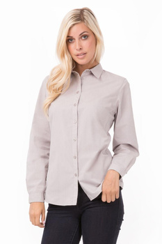 Koszula Modern Chambray damska jasnoszara