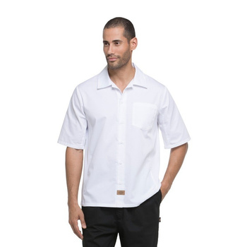 Bluza kucharska biała z krótkim rękawem